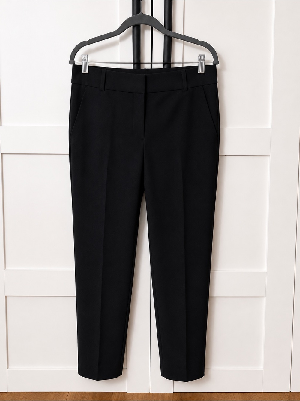 LOFT Black Slim Ankle Trousers
